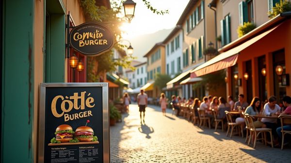 Menu et prix des burgers à Annecy - Côté Burger