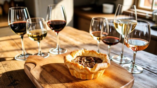 Top vins à associer avec un pâté en croûte